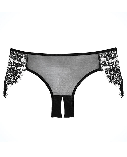 Adore Lavish & Lace Crotchless Panty