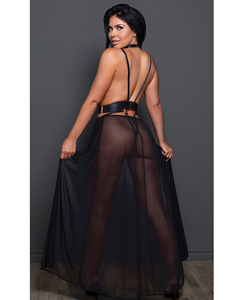 Mademoiselle Moi Harness Teddy Dress
