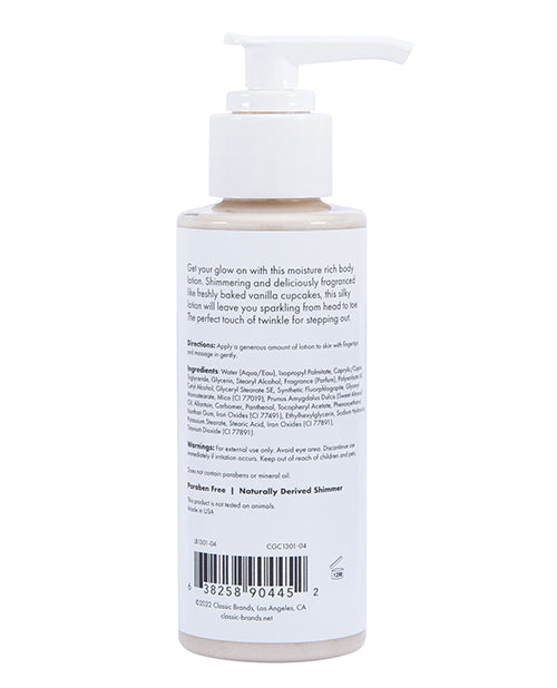 Cupcake Shimmer Body Lotion - 4 Oz