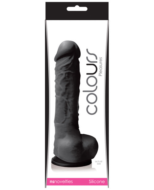 Colours Pleasures 5" Dildo - Black