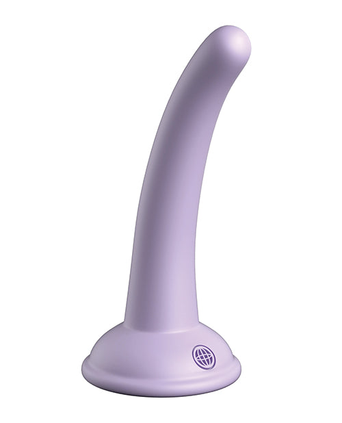 5" Curious Five Silicone Dildo - Purple