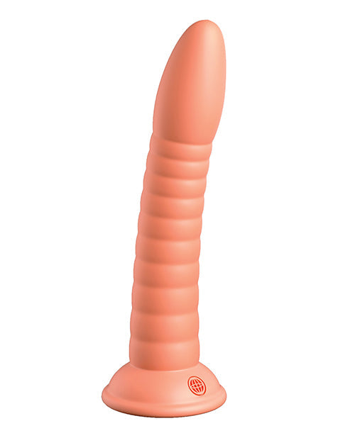 7" Wild Thing Silicone Dildo - Peach