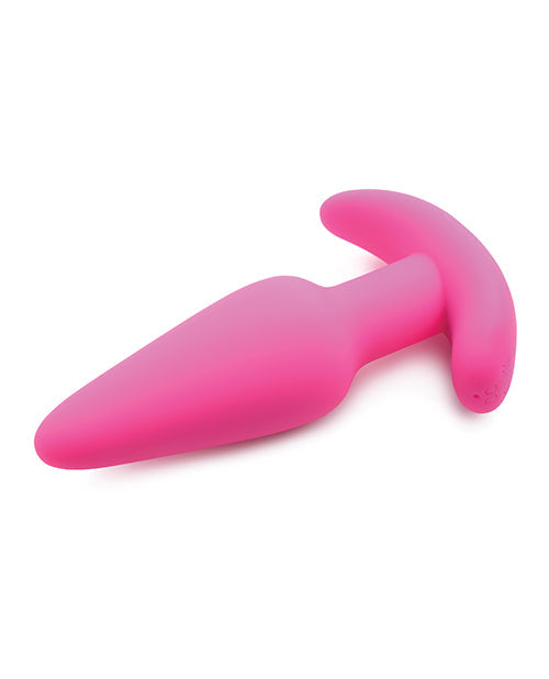 Bang! 21x Vibrating Silicone Butt Plug - Pink