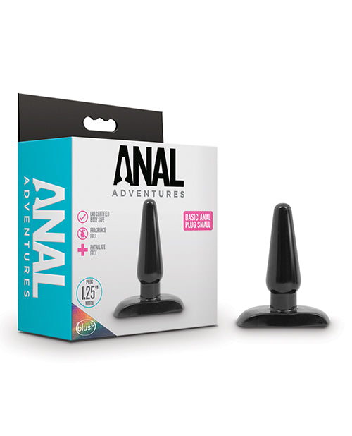 Basic Anal Plug - Small Black