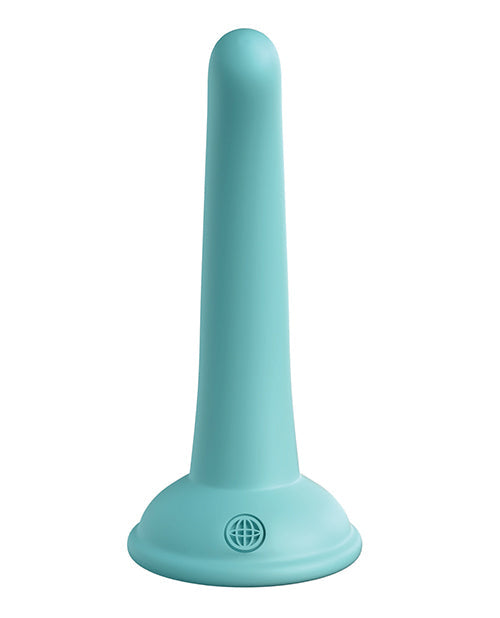 5" Curious Five Silicone Dildo - Teal