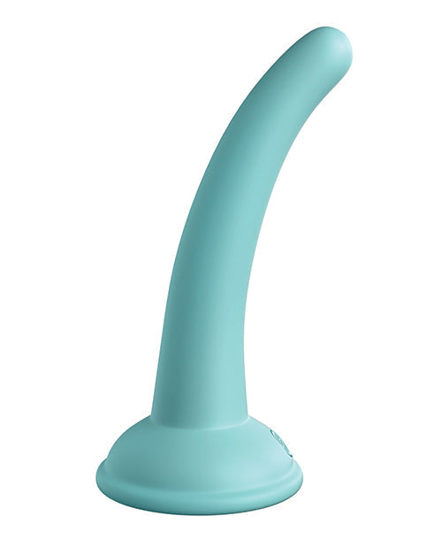 5" Curious Five Silicone Dildo - Teal